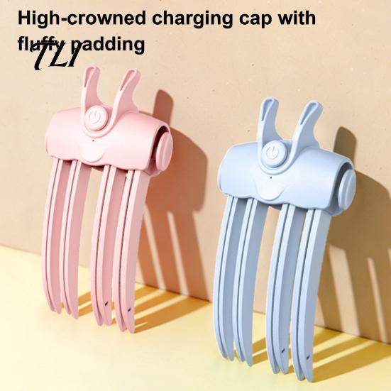 Wireless Root Lifter 2Pcs Heated Hair Volume Clip, Electric Volumizer Crimper, 3 Minute Lifting Safe Clip Comb for Flat Hair, Dual