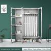 WEZHO 304 Stainless Steel 8-Door Glass Storage Cabinet