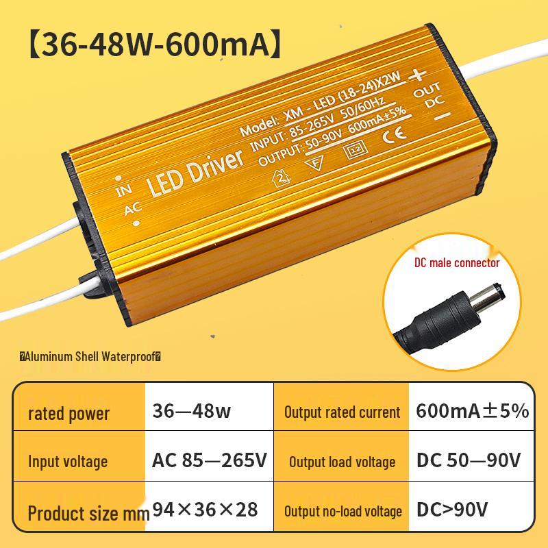 Светодиодный интегрированный водонепроницаемый блок питания и контроллер-выпрямитель для освещения кухни, ванной комнаты и туалета