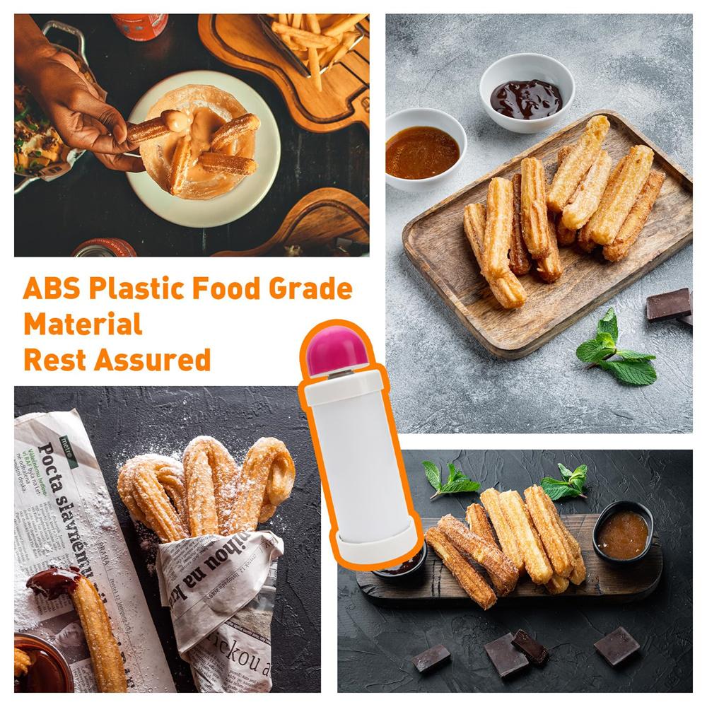 Ручной пресс для печенья DIY, машина-пистолет, декоративная отжимная машина для изготовления чурросов, приспособление для выпечки оладий