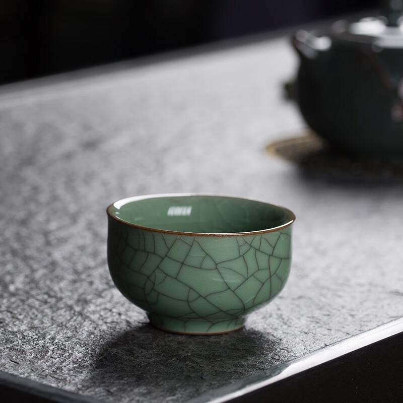 Cha Xun Diyao Celadon Ceramic Tea Infuser Cup