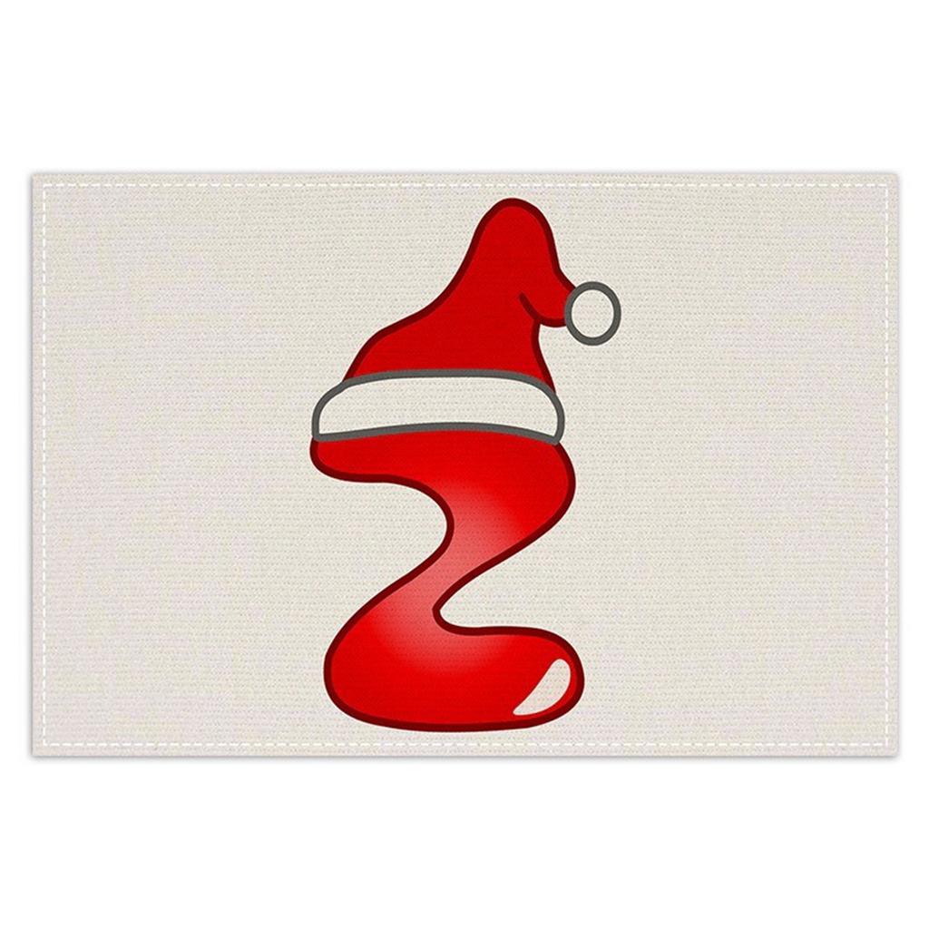 Рождественские салфетки-письма, Праздничные украшения стола, Скатерти, Чайные флажки, Праздничные скатерти для вечеринок и ресторанов.