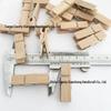 Маленькие клипсы из натурального дерева для хранения и фотографий (2.5~7.3см)
