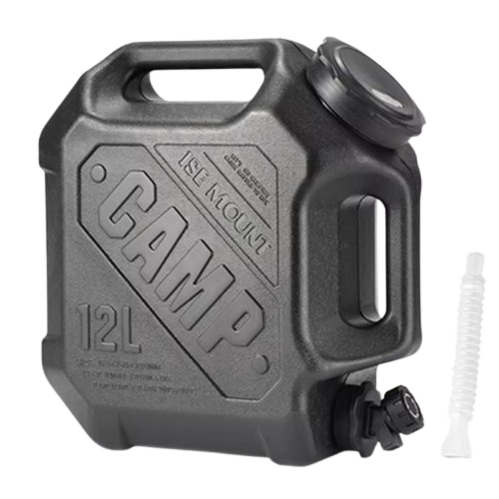 12L Outdoor Drinking Bucket Portable Camping Water Tank Water Storage Container Outdoor Cooking