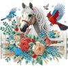 Алмазная мозаика, Алмазная мозаика специальной формы, Набор материалов для ручной работы, Наклейки с алмазами 30 * 30, Декоративная картина своими руками