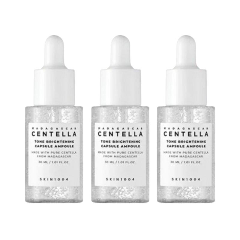 SKIN1004 Madagascar Centella Tone Brightening Capsule Ampoule 30ml – Niacinamide TXA Glow Serum for Dull & Uneven Skin Tone