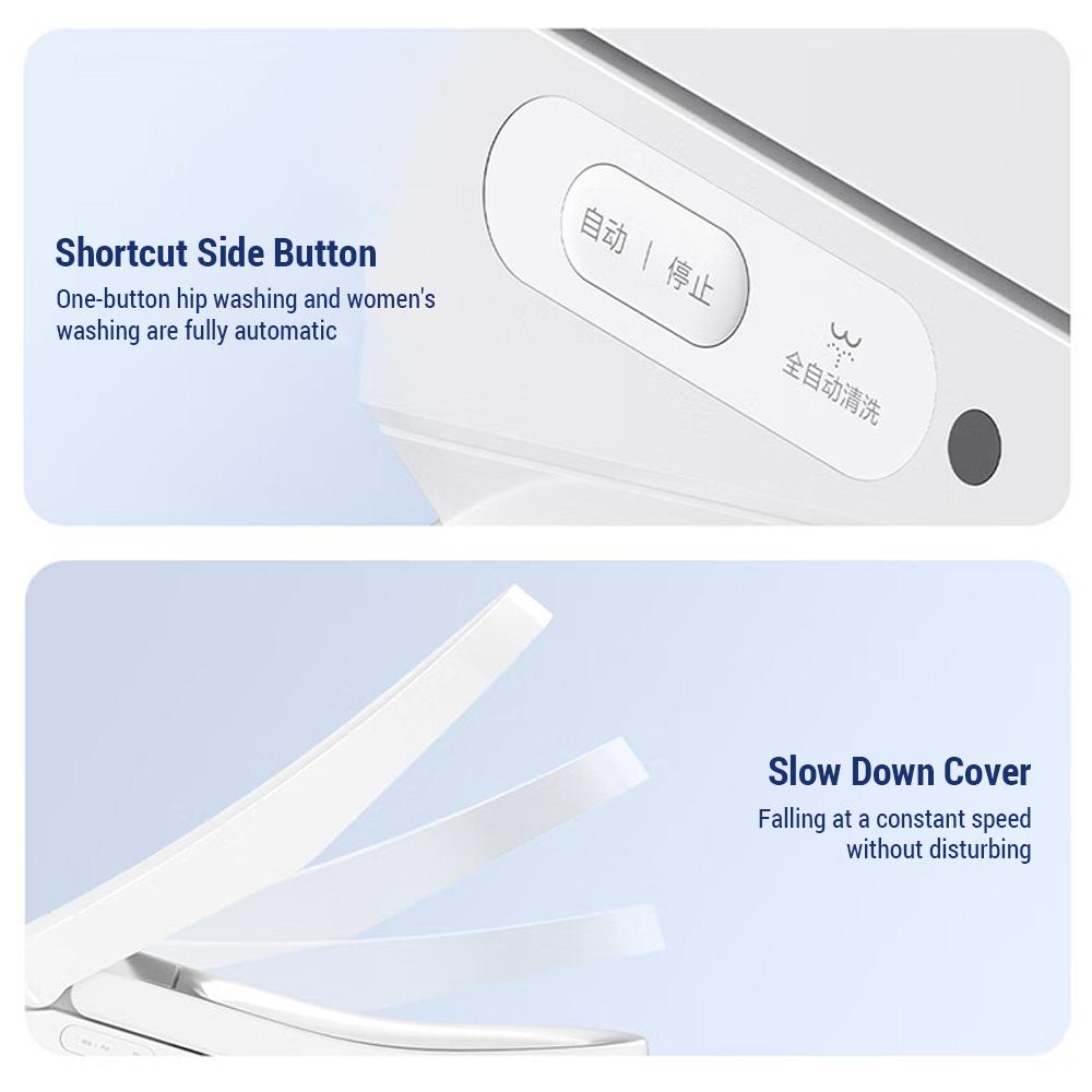 Подогрев крышки унитаза Очистка крышки унитаза Очиститель для тела Дезодорант Антибактериальный Теплый воздух