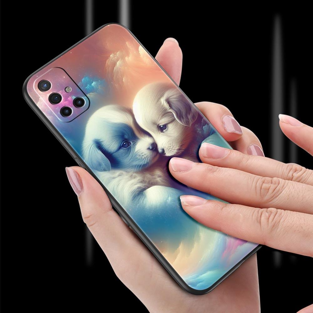 Phone Case For Oneplus 13R 13 12 10T 11 R10 Nord N100 N200 N10 9 9R CE 2 3 Z Pro Lite 5G Soft TPU Cover Cute Little Dog Fundas