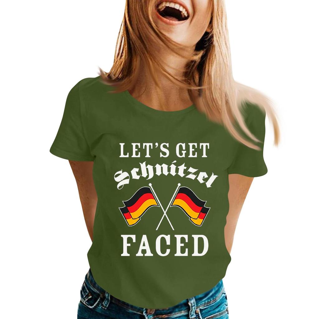 Модная повседневная унисекс футболка с принтом букв и графическим дизайном для фестиваля - Короткий рукав, круглый вырез, футболка для мужчин и женщин