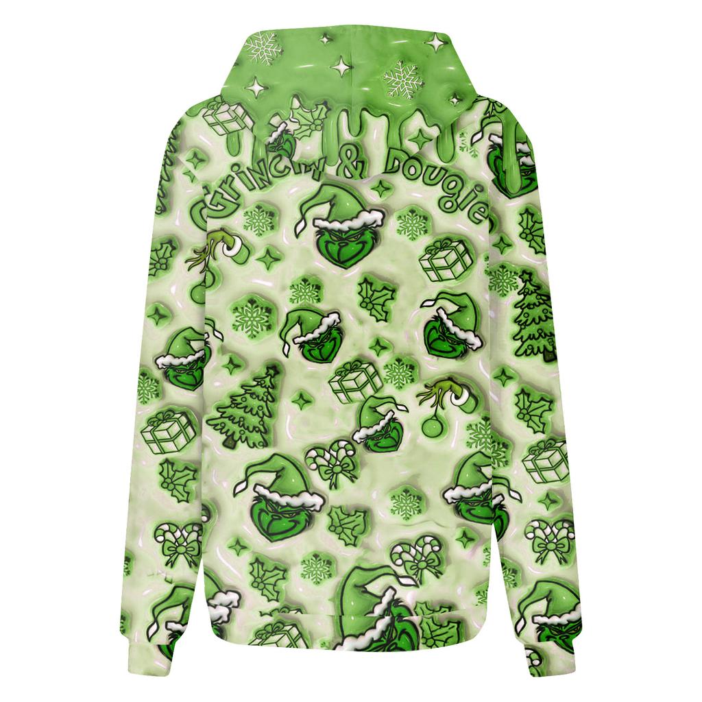 Women's Fashion Daily Versatile Casual Crewneck Sweatshirts Graphic Daily Long Sleeve Gradient Patchwork Printed Top Sweatshirts