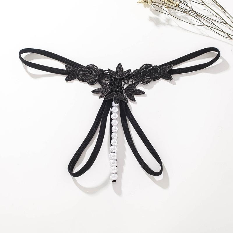 Сексуальное женское нижнее белье, стринги с вышивкой, женские стринги с открытой промежностью и низкой талией, трусики с Т-образной спинкой 64