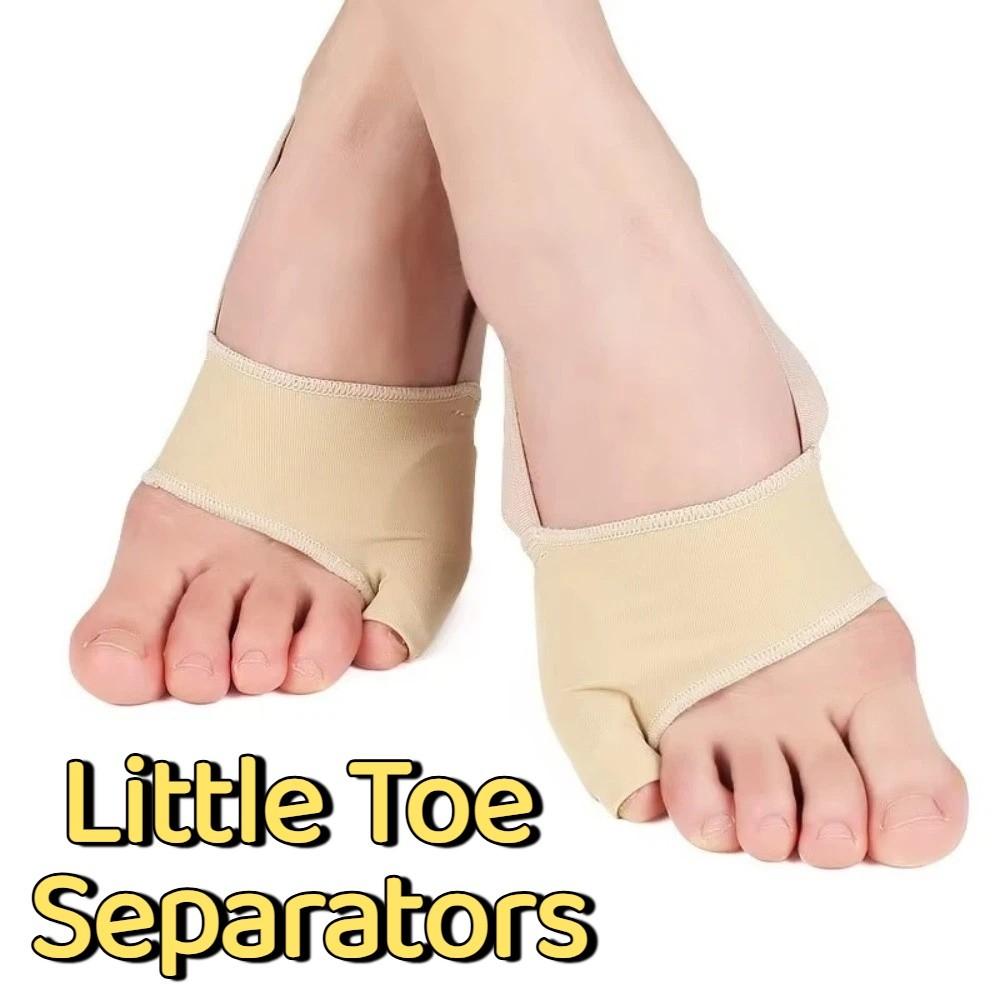Soft Little Toe Separators Anti-Slip Little Toe Straightener  For Pinky Toe Relief