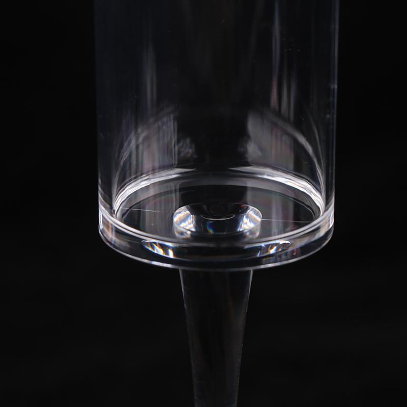 5 шт. акриловых бокалов для шампанского, прозрачные бокалы для коктейлей, креативные бокалы с защитой от падения для баров, пабов, клубов, посуды для напитков