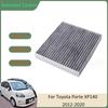 Air Conditioning Filter For Toyota Porte XP140 Spade MK2 2012 2013 2014 2015 2016 2017 2018 2019 2020 Activated Carbon Car Parts