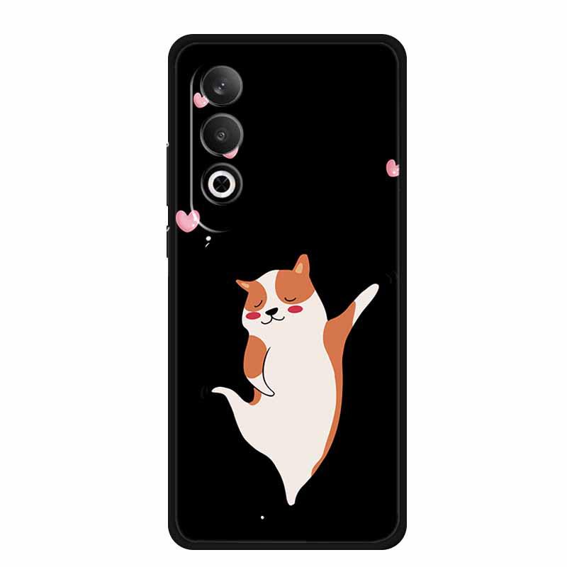TPU чехол для телефона с рисунком животных и букв для Nord CE 4/OPPO K12 5G