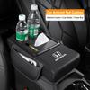 ABO2  Car Armrest Cushion With Cup Holder & Tissue Organizer For Honda CR-V Accord Civic HR-V Pilot Odyssey Fit Jazz Vezel CITY Freed