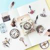 46pcs Vintage Gothic Decoration DIY Paper Stickers Daily Clippings Planner Kawaii Sticker Engo