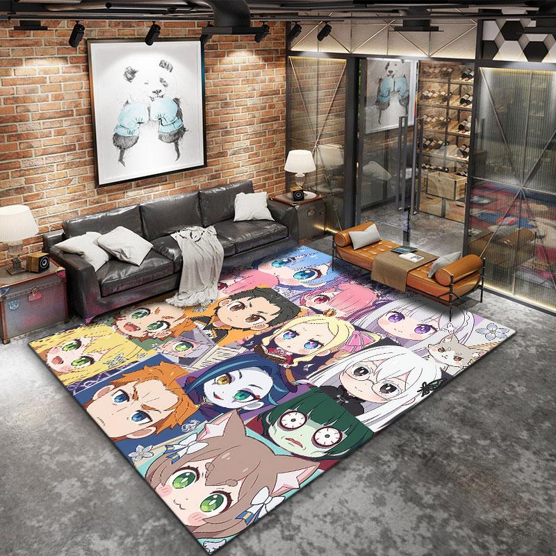 Re Zero Carpet Rug For Living Room Bedroom Home Sofa Decoration Kids Play Nonslip Floor Mat