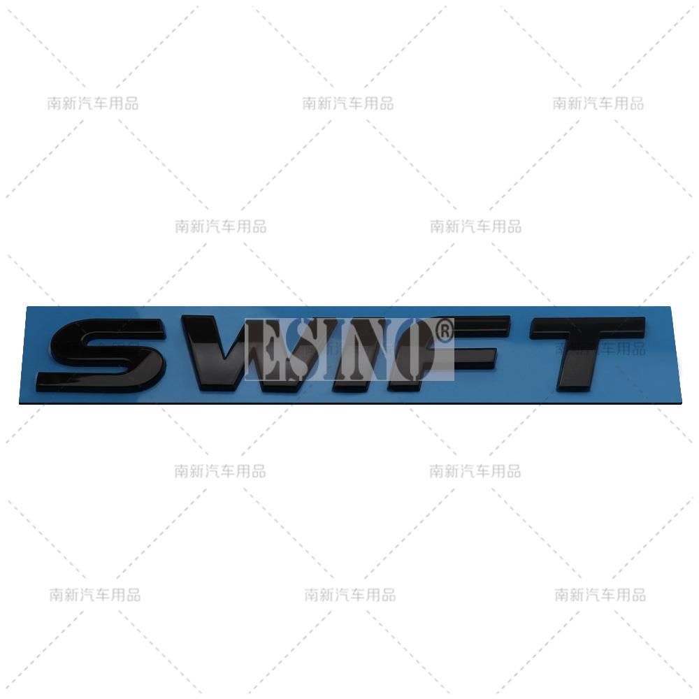 Car Styling Swift 3D ABS Adhesive Emblem Trunk Badge Fender Sticker Body Decal for Suzuki Swift