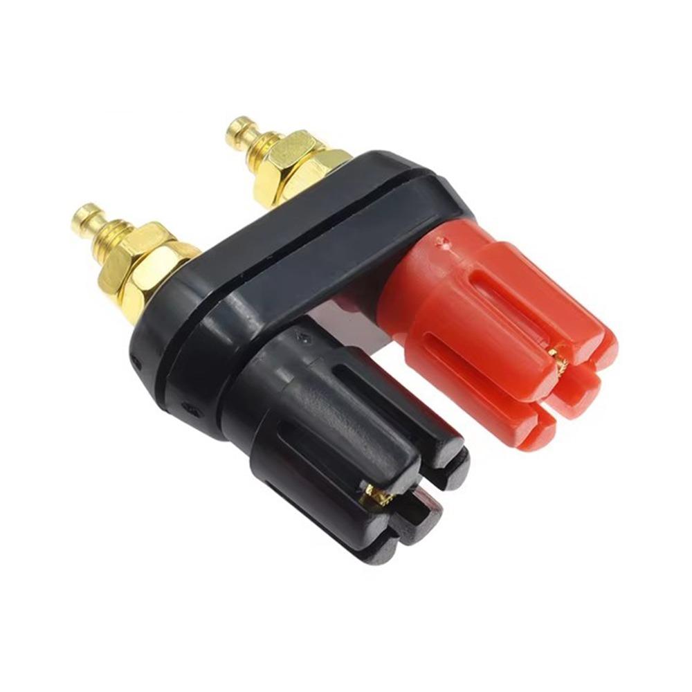 Binding Post Banana Plugs Couple Terminals Audio Amplifier Terminal Double Banana Socket