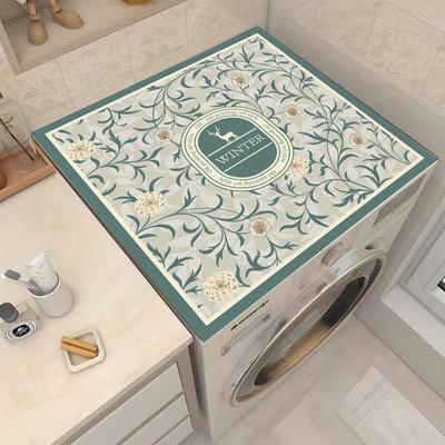 Nordic Vintage Wind Стиральная машина Пылезащитный чехол Домашняя тумбочка Пылезащитный коврик Водонепроницаемый коврик Холодильник Микроволновая печь Нескользящий коврик