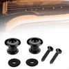 2 Pieces Guitar Strap Locks Button Tail Pin Professional Endpin for Electric Repairing