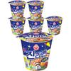 Ottogi Jin Ramyun Mild Flavor Small Cup 65g, 6 Pieces