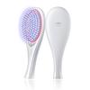 Wavewave EMS Air Hair Hair Cushion Negative Ion Static Scalp Hair Quality Shiny Red LED Portable Hair First Ever 4 Function Hair Perfect White Brush,