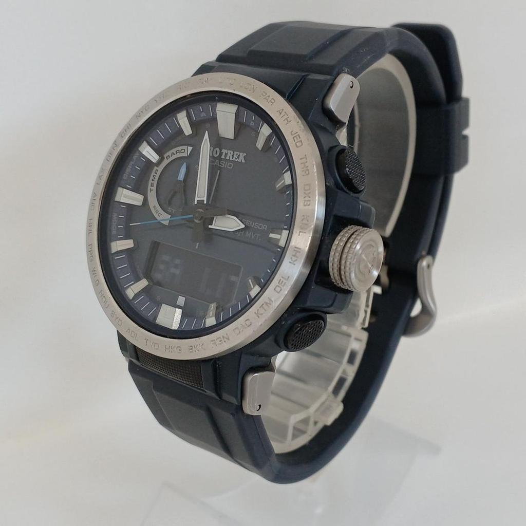 Б/у Соларные радиочасы CASIO PRO TREK RW-60-2ADR