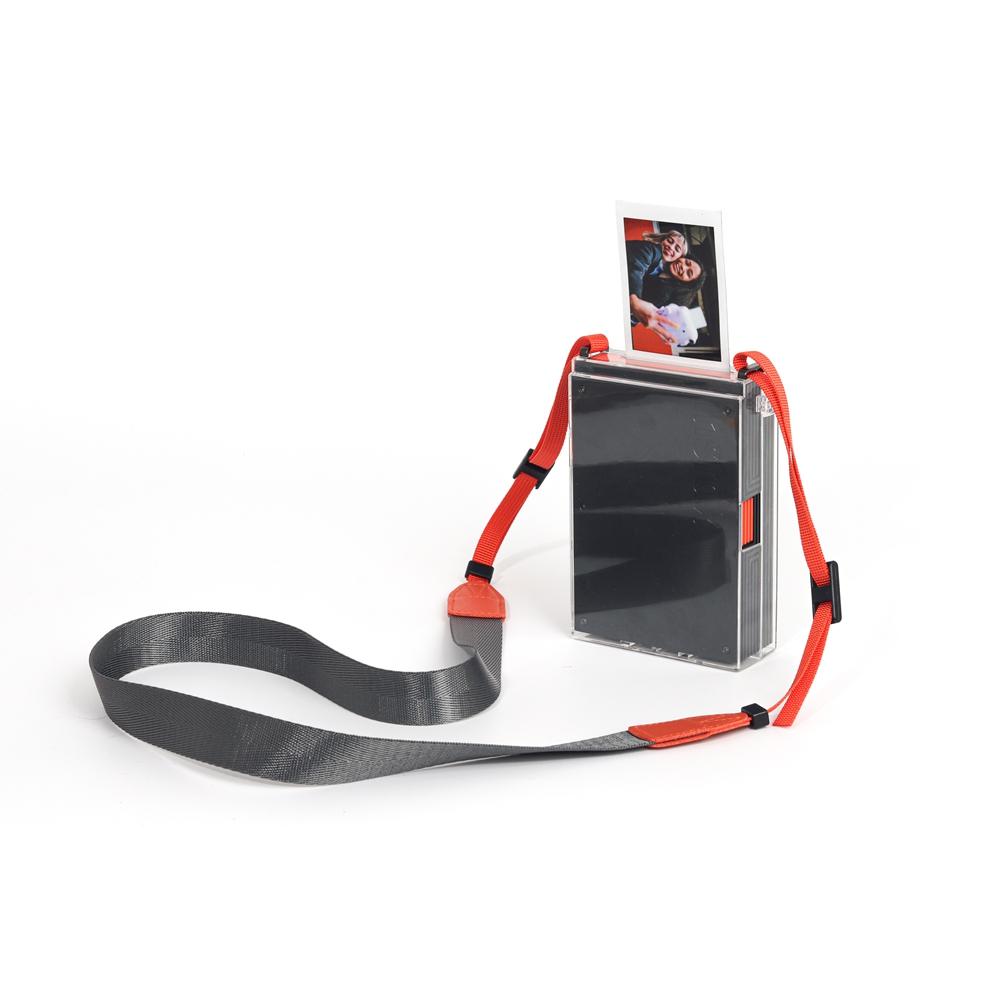 [Film Lab] Instax Mini Link+ Transparent Case Camera Protective Case with Strap CAA92