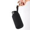 1050ml Stainless Steel Water Bottle Leak Proof Sports Bottle with Straw Lid for Outdoor Camping