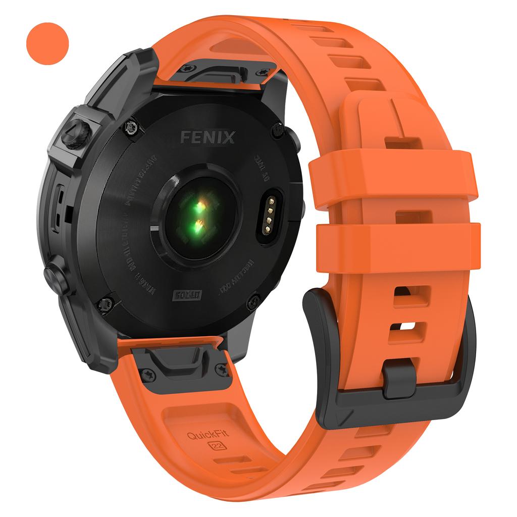 22 мм 26 мм Резиновый ремешок для Garmin Fenix 8pro 47 мм 51 мм E 7X 7 6X 6 5 3HR/Forerunner 970 965/Instinct 3 2X QuickFit Официальный ремешок
