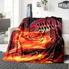 Flame Rose Bayern Munich Blanket Warmthful Decor Suitable for Office Livingroom Office Chair for All Seasons Modern