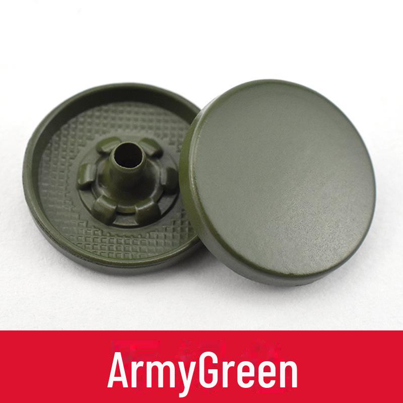 Набор невидимых кнопок из металлического сплава для курток