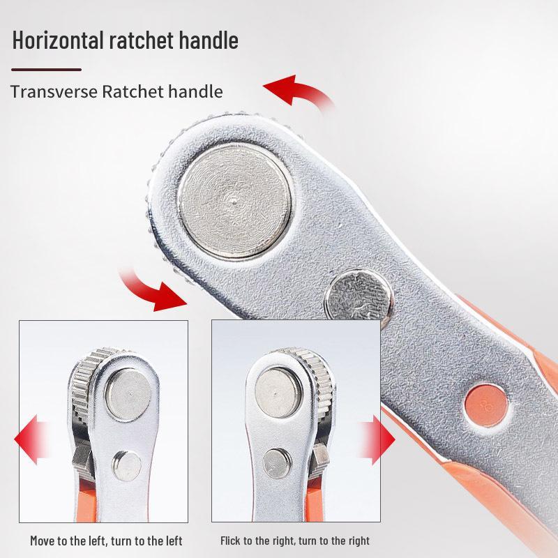 Набор прецизионных отверток-трещоток 42-в-1 - Многофункциональный двусторонний инструмент для бытового ремонта