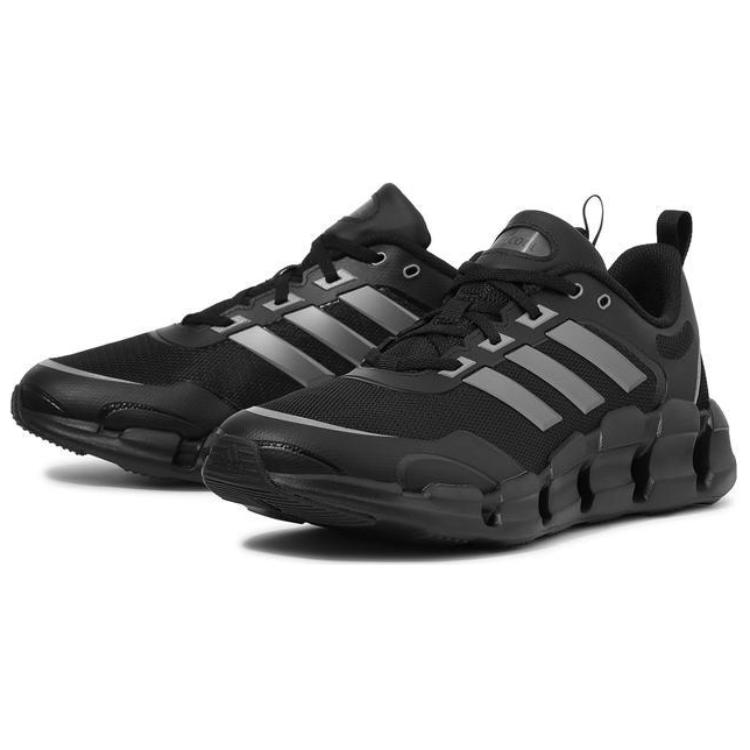 adidas Ventice Нескользящие Низкие Повседневные Беговые Кроссовки Унисекс Черные IH5680