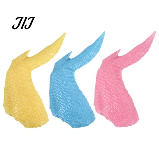 Interactive Pet Play Toys Simulated Chicken Wing Dog Chew Toy, Puppy Molar Teeth Cleaning Toy for Small Medium Dogs Stress Relief Training Oral Health