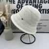 Summer hollow sunscreen bucket hat women's casual versatile dome small fresh tide travel plain sunshade basin hat