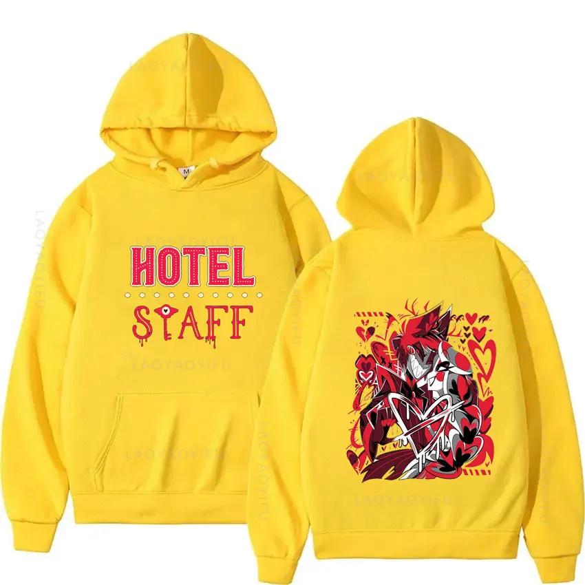 Hazbin Hotels Alastor Theme Hoody Hooded Shirt Sweatshirts for Men Men's Hoodies New & Graphic Essentials Hoodie Sweatshirt
