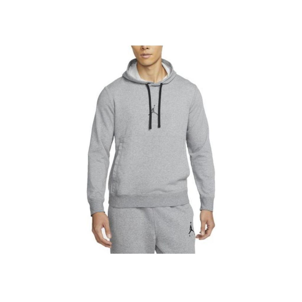 Jordan Толстовка с капюшоном и длинными рукавами Dri-Fit Air Solid Logo Print, мужская, серая DA9860-091