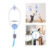 Door Hanging Automatic Retractable Kitten Toys with 3 Catnip Mice Interactive Cat Teaser Retractable Toys for Indoor Cats