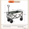 Outdoor Folding Utility Wagon with Trailer