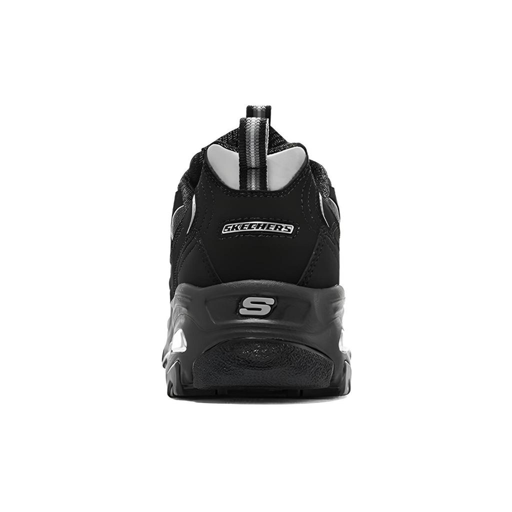 Skechers D'lites Черный Серебристый Женские (унисекс) Массивные кроссовки 66666179 BBK