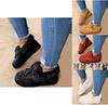 Warmth Guaranteed Women's Winter Plush Snow Shoes With Round Head