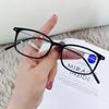 Fashion Full Frame Anti-Blue Light Men and Women Reading Glasses Hd Vision Thin Frame