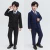 Boy British Style Suit Jacket + Trousers Two Piece Piano Costume Birthday Party