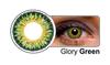 CELEBRATION COLORS Quaterly Coloured Contact Lenses 1 Pair(Glory Green,-0.00)