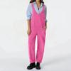 Womens Fleece Overalls One-piece  Jumpsuits Adjustable Suspender Straps Warm Winter Fuzzy Ski Pants Fuzzy Fall Outfits
