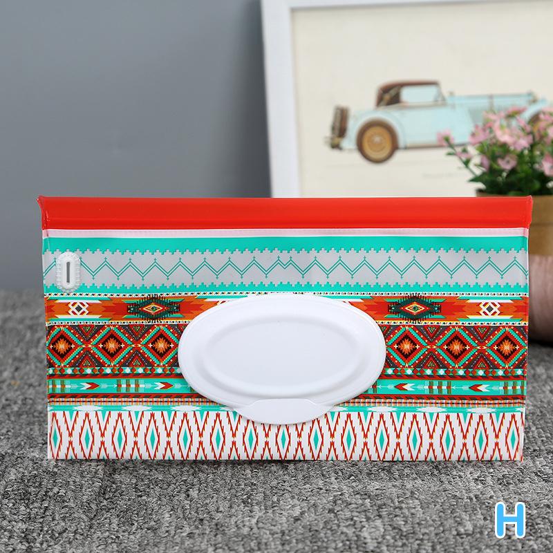 Портативный детский мешок для влажных салфеток, контейнер для салфеток, экологически чистый многоразовый мешок для салфеток