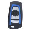 Черный корпус-оболочка брелока для ключа от машины Маленький Интеллектуальный Прочный Замена для 550i GT 2010‑2011 4 кнопки